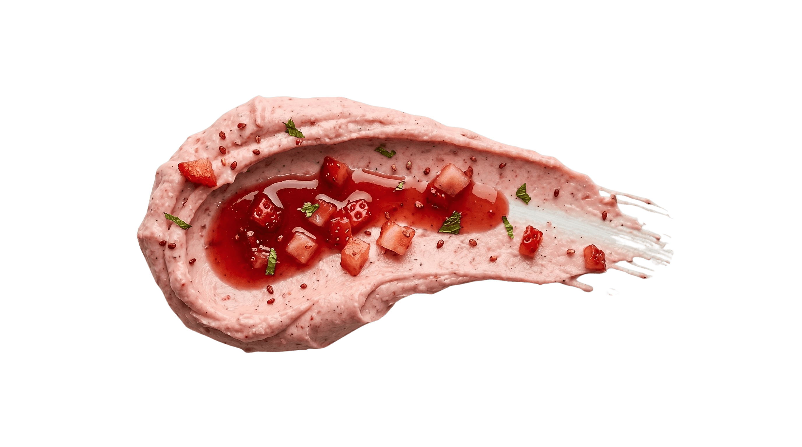 Strawberry cream cheese schmear